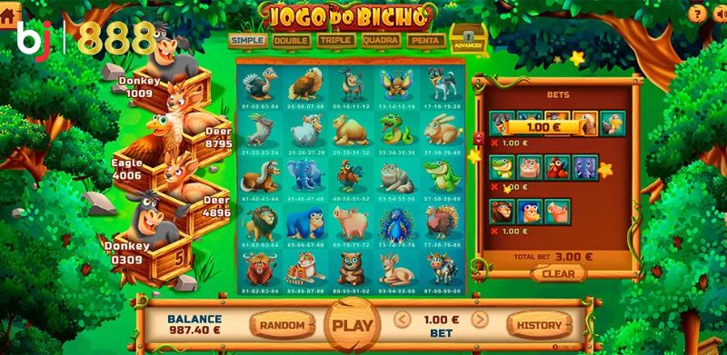 Jogo do bicho có luật chơi đơn giản, dễ hiểu nhưng vẫn đầy sự kích thích