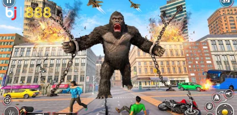 Hướng dẫn chơi game crazy king kong Bj888 đổi thưởng